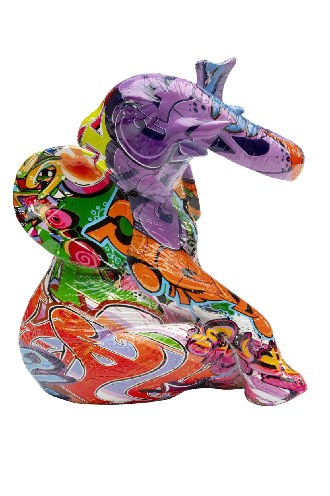 Skulptur Elefant Zirkus - Dekorfigur Graffit - KARE Design