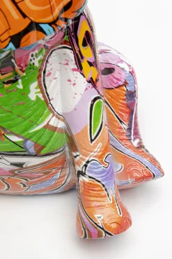 Skulptur Elefant Zirkus - Dekorfigur Graffit - KARE Design