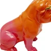 Skulptur Fashion Dog - Orange/Rosa, 17cm - KARE Design