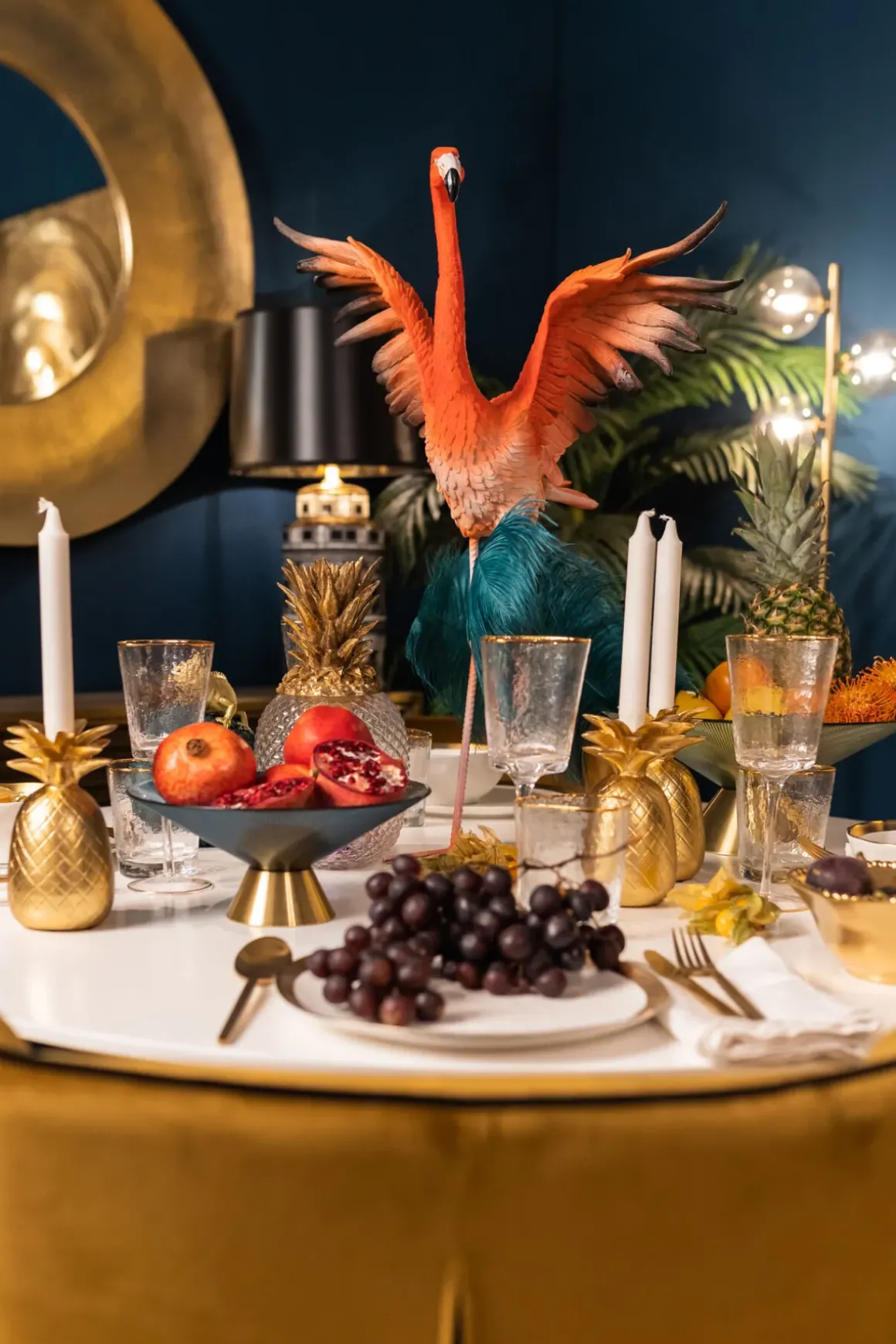 Skulptur Flamingo Road Fly, 66cm - KARE Design