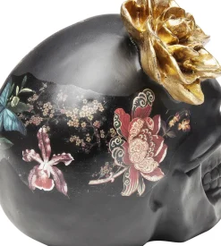 Skulptur Flower Skull, 22cm - KARE Design