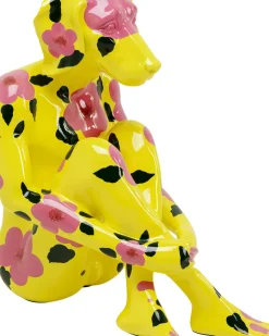 Skulptur Gangster Dog - Gul, 80cm - KARE Design