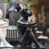 Skulptur Gangster Dog Svart - KARE Design