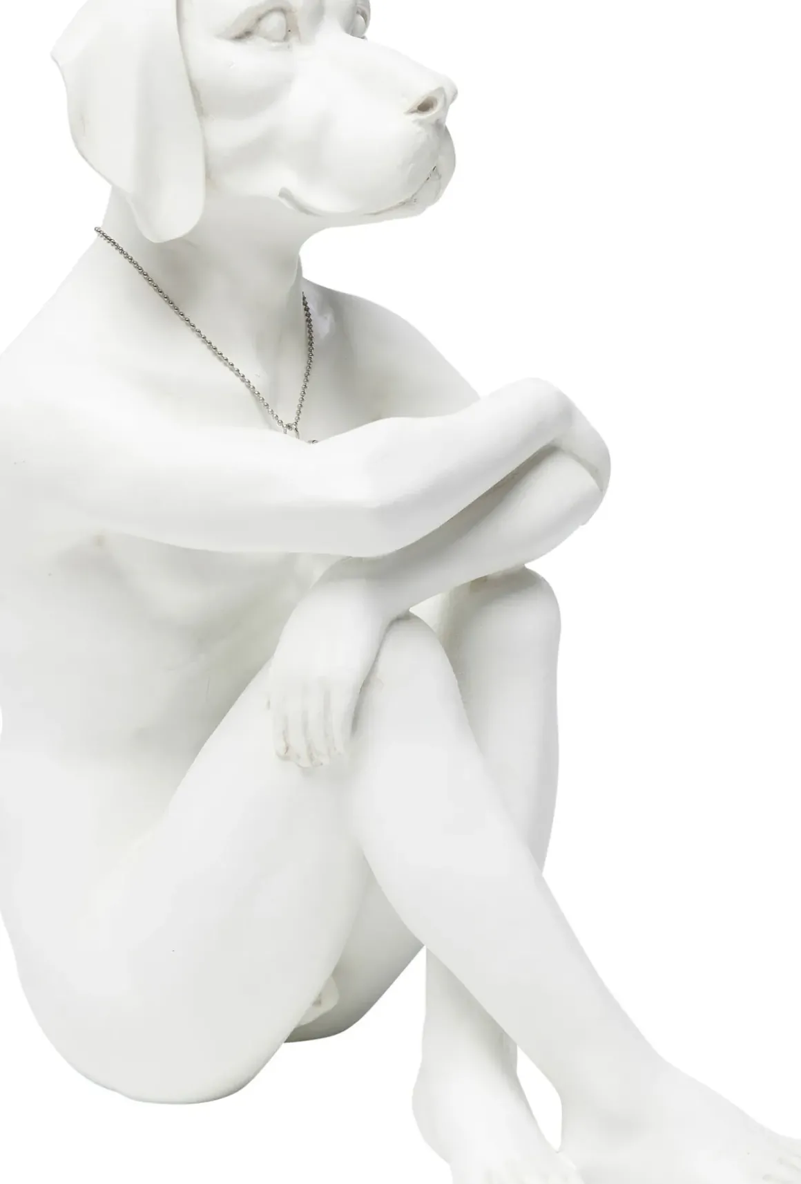 Skulptur Gangster Dog Vit - KARE Design