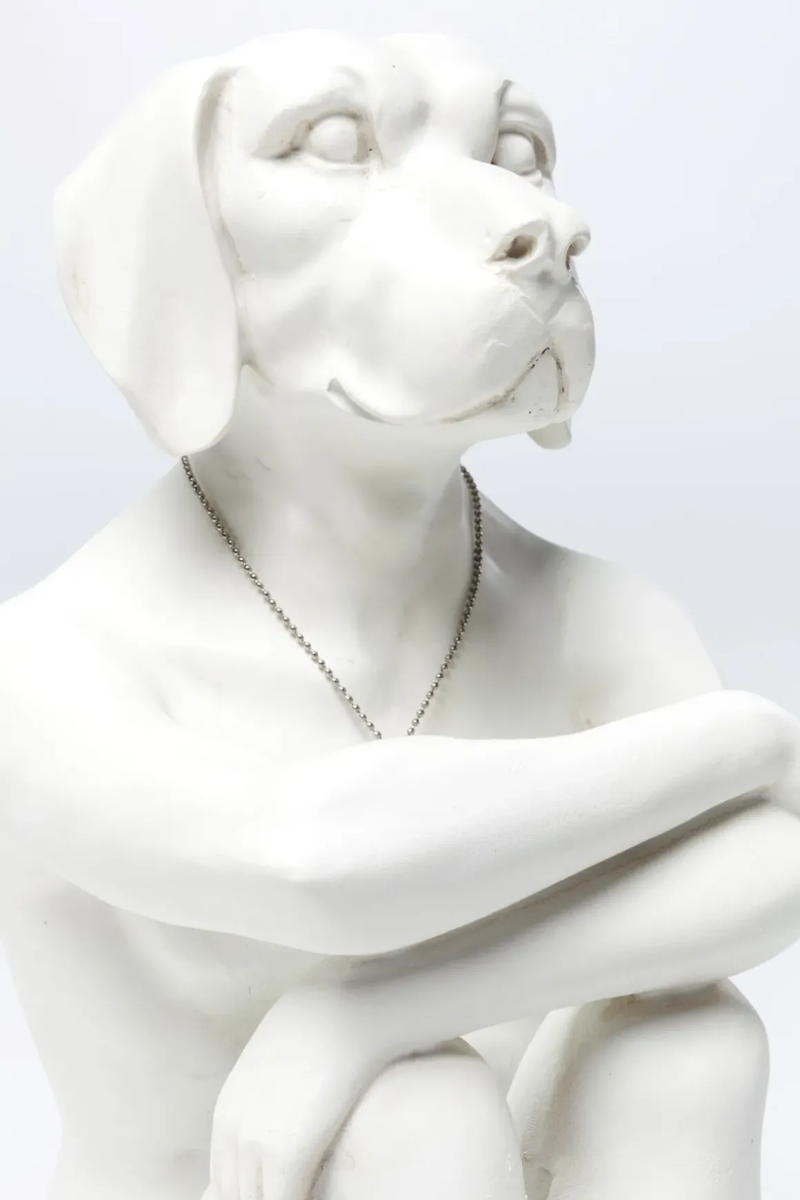 Skulptur Gangster Dog Vit - KARE Design