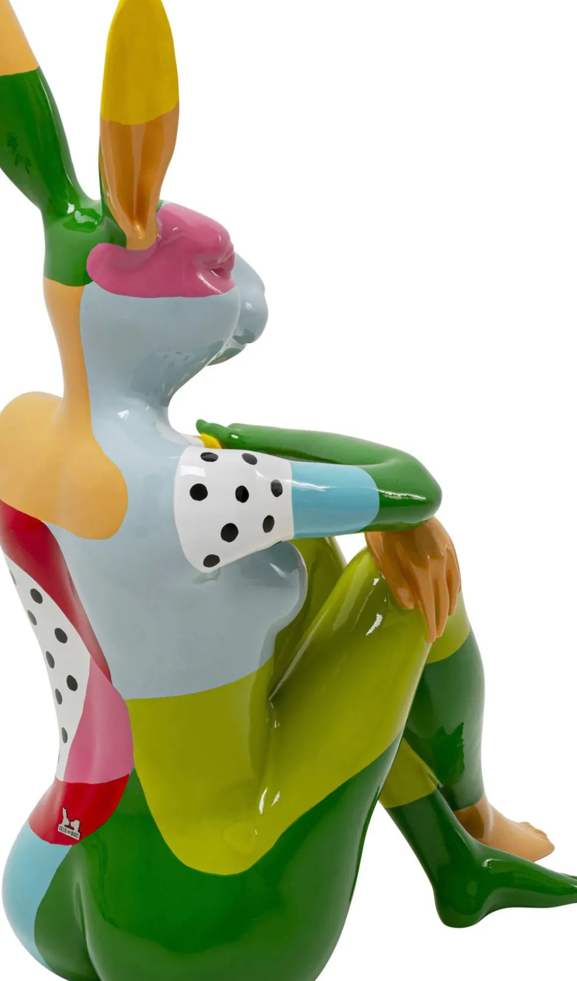 Skulptur Gangster Rabbit - Colore, 80cm - KARE Design