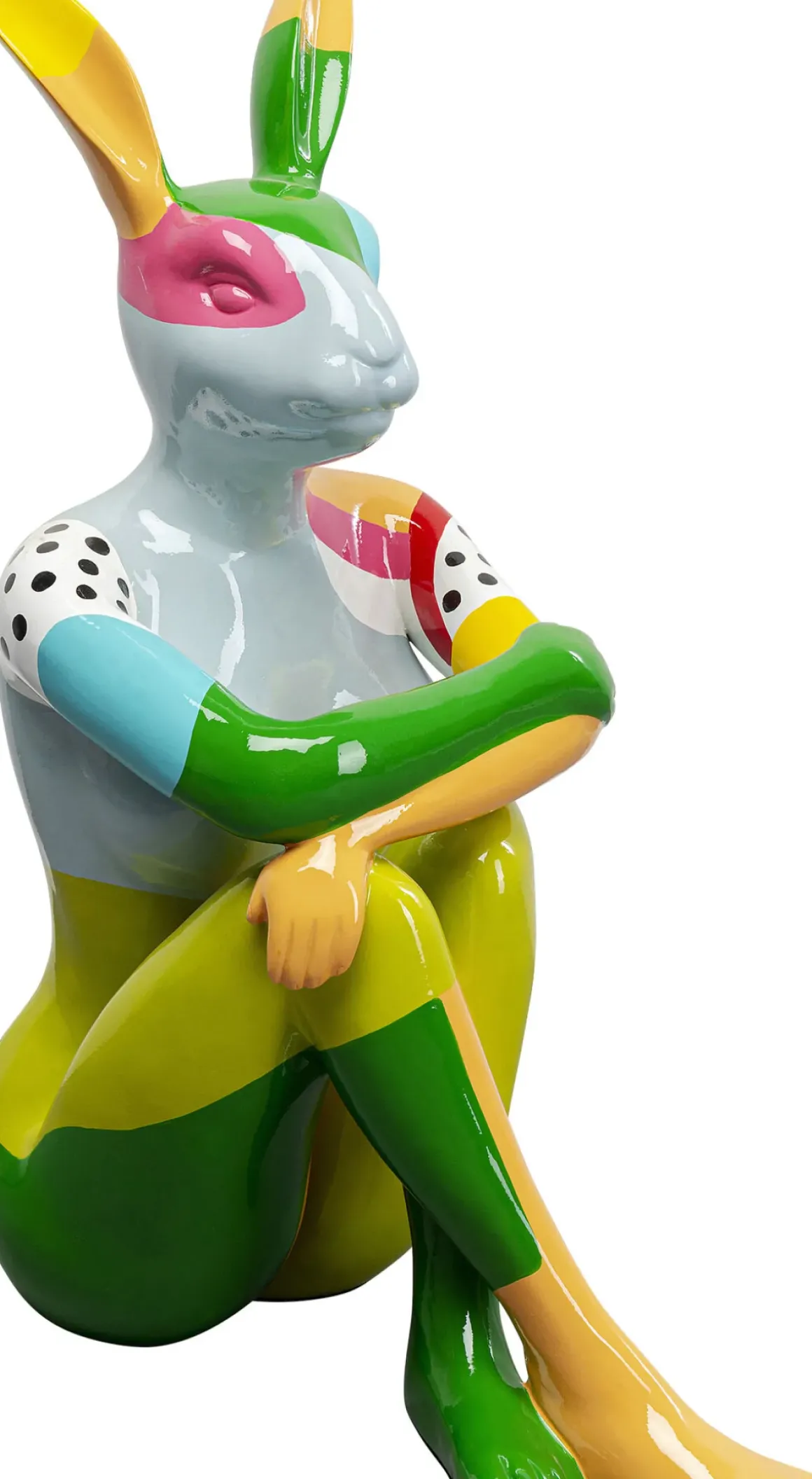 Skulptur Gangster Rabbit - Colore, 80cm - KARE Design