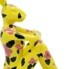 Skulptur Gangster Rabbit - Gul 80cm - KARE Design