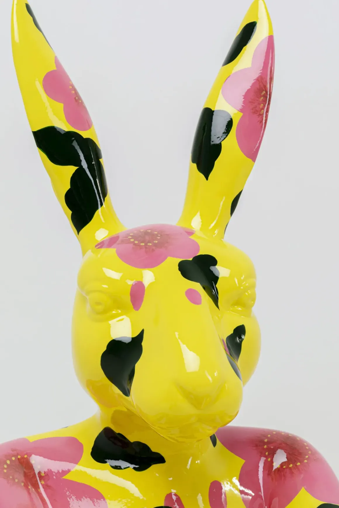 Skulptur Gangster Rabbit - Gul 80cm - KARE Design