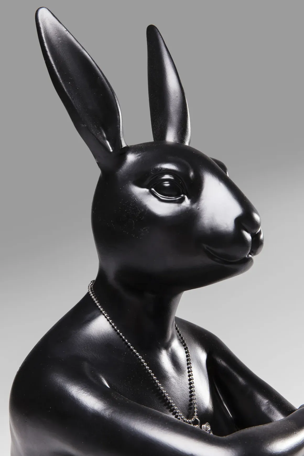 Skulptur Gangster Rabbit Svart - KARE Design