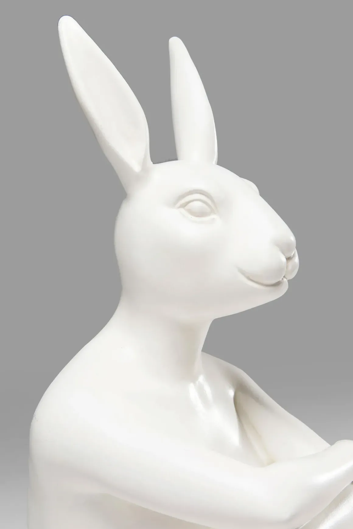 Skulptur Gangster Rabbit Vit - KARE Design