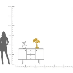 Skulptur Ginkgo, 53cm - KARE Design