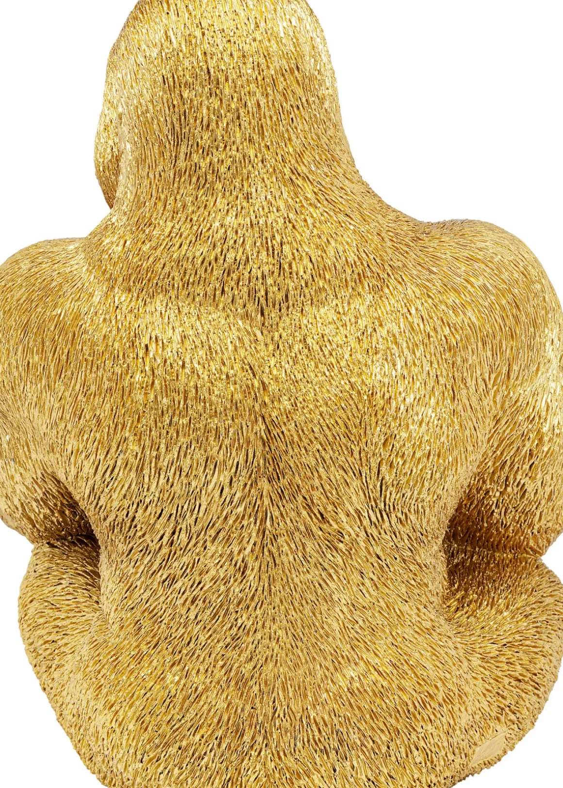 Skulptur Gorilla Butler, 37cm - Gorilla med Bricka - KARE Design