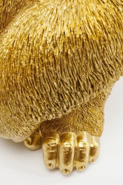 Skulptur Gorilla - Guld, 38,5cm - KARE Design