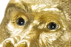Skulptur Gorilla - Guld, 38,5cm - KARE Design