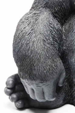 Skulptur Gorilla - Svart, 39cm - KARE Design