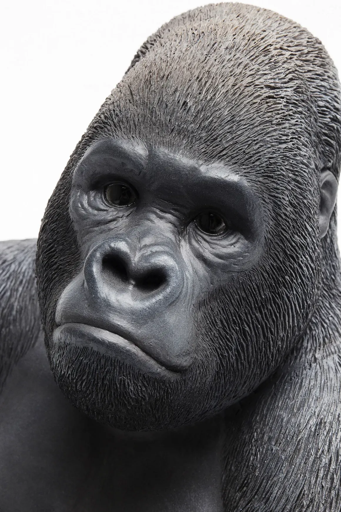 Skulptur Gorilla - Svart, 39cm - KARE Design
