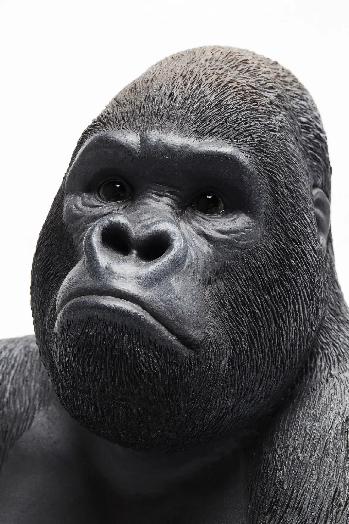Skulptur Gorilla - Svart, 39cm - KARE Design