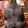 Skulptur Gorilla - Svart, XL 76cm - KARE Design