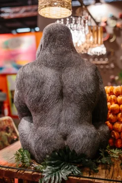 Skulptur Gorilla - Svart, XL 76cm - KARE Design