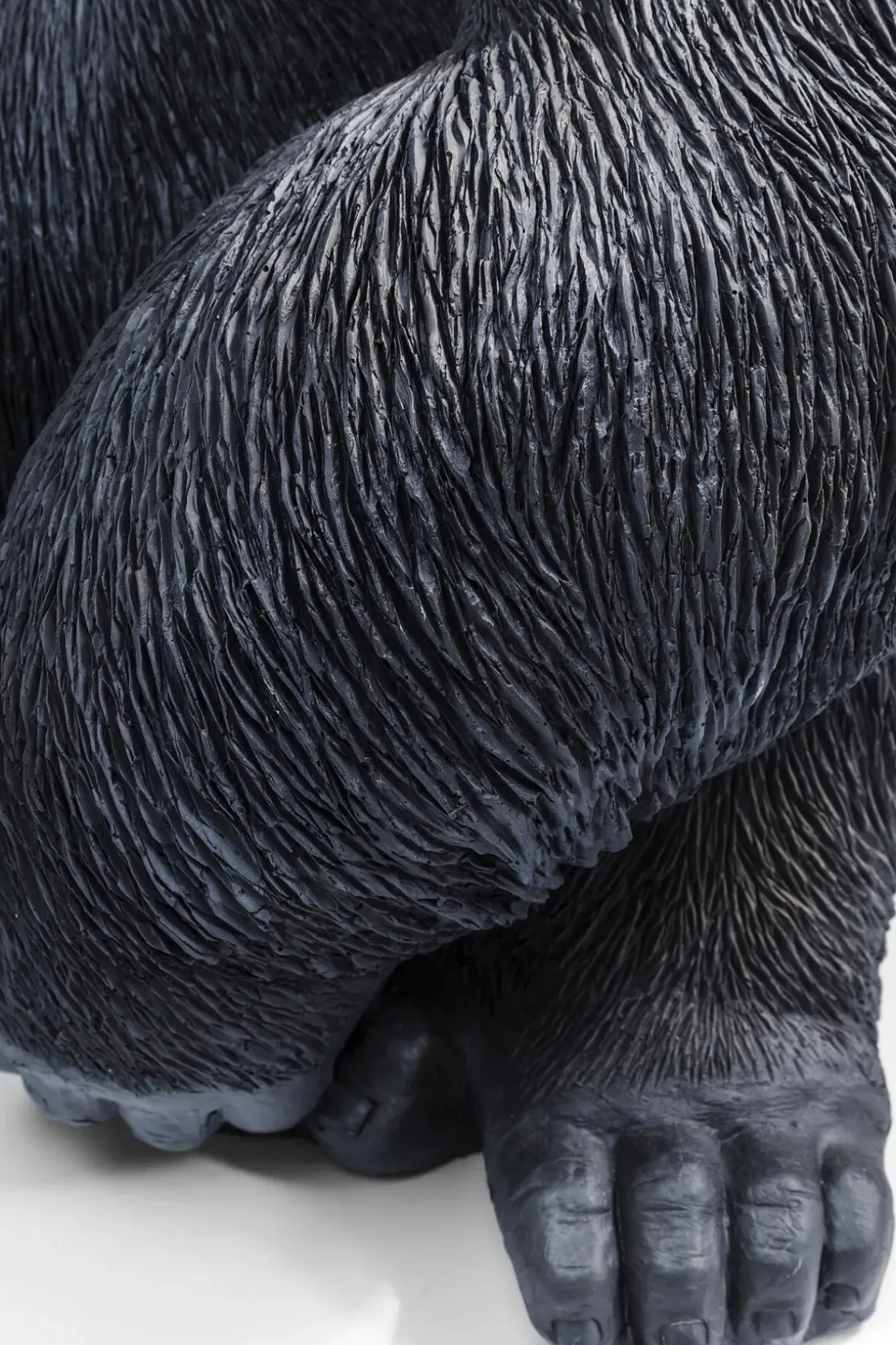 Skulptur Gorilla - Svart, XL 76cm - KARE Design