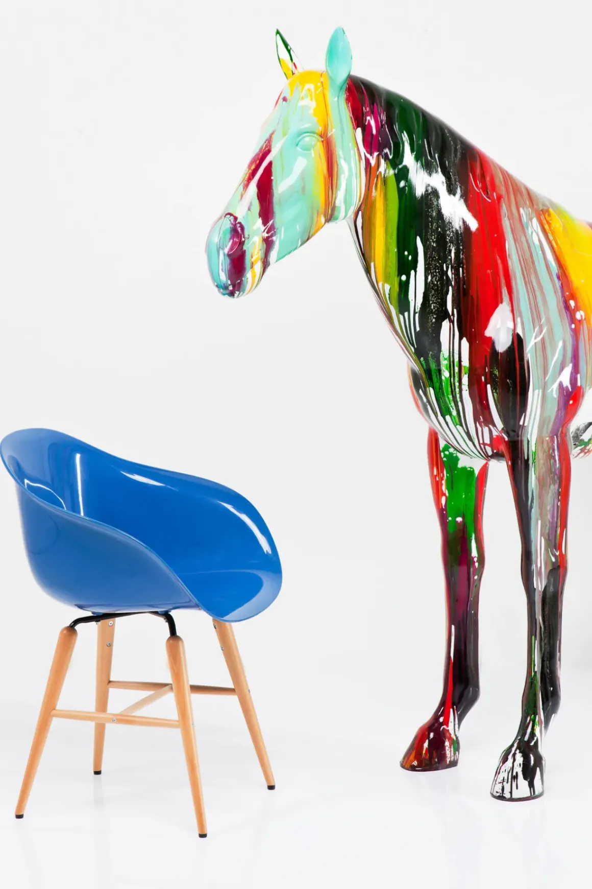 Skulptur Horse Colore, 164cm - KARE Design