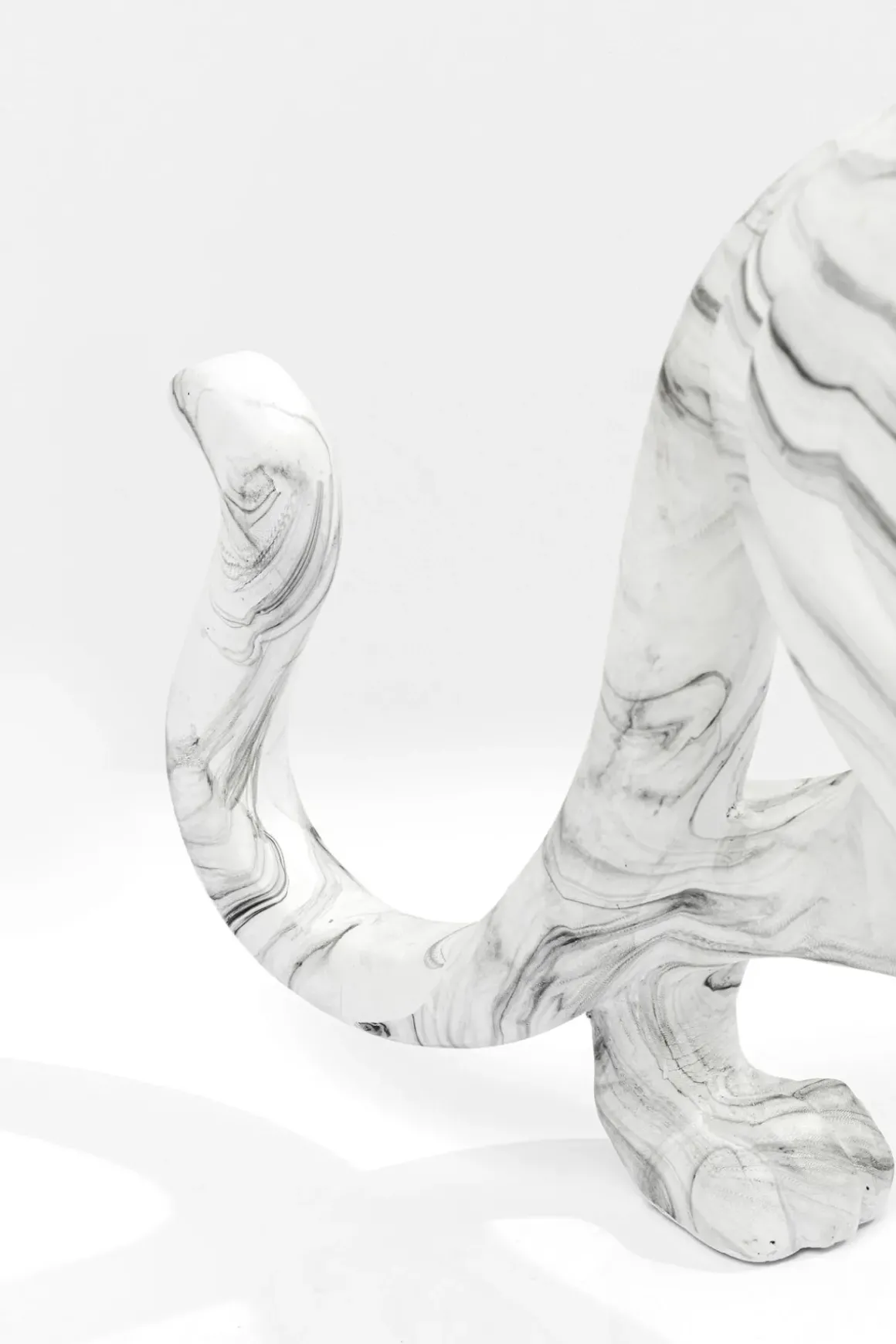 Skulptur Leopard Marmor, 129cm - KARE Design