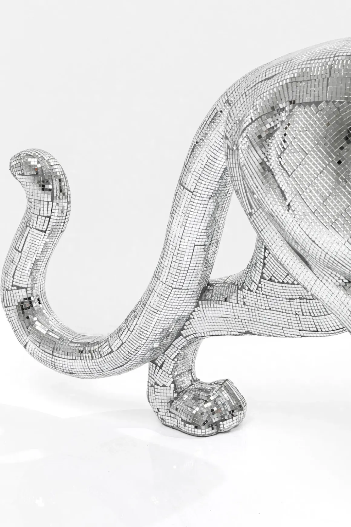 Skulptur Leopard Mosaik, 129cm - KARE Design