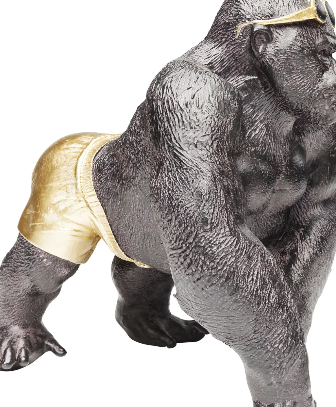 Skulptur Monkey Beach - Dekor Gorilla, 20cm - KARE Design