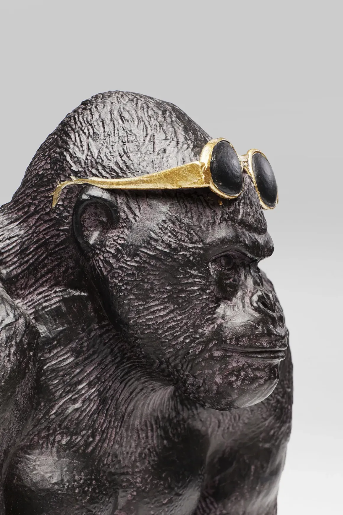 Skulptur Monkey Beach - Dekor Gorilla, 20cm - KARE Design