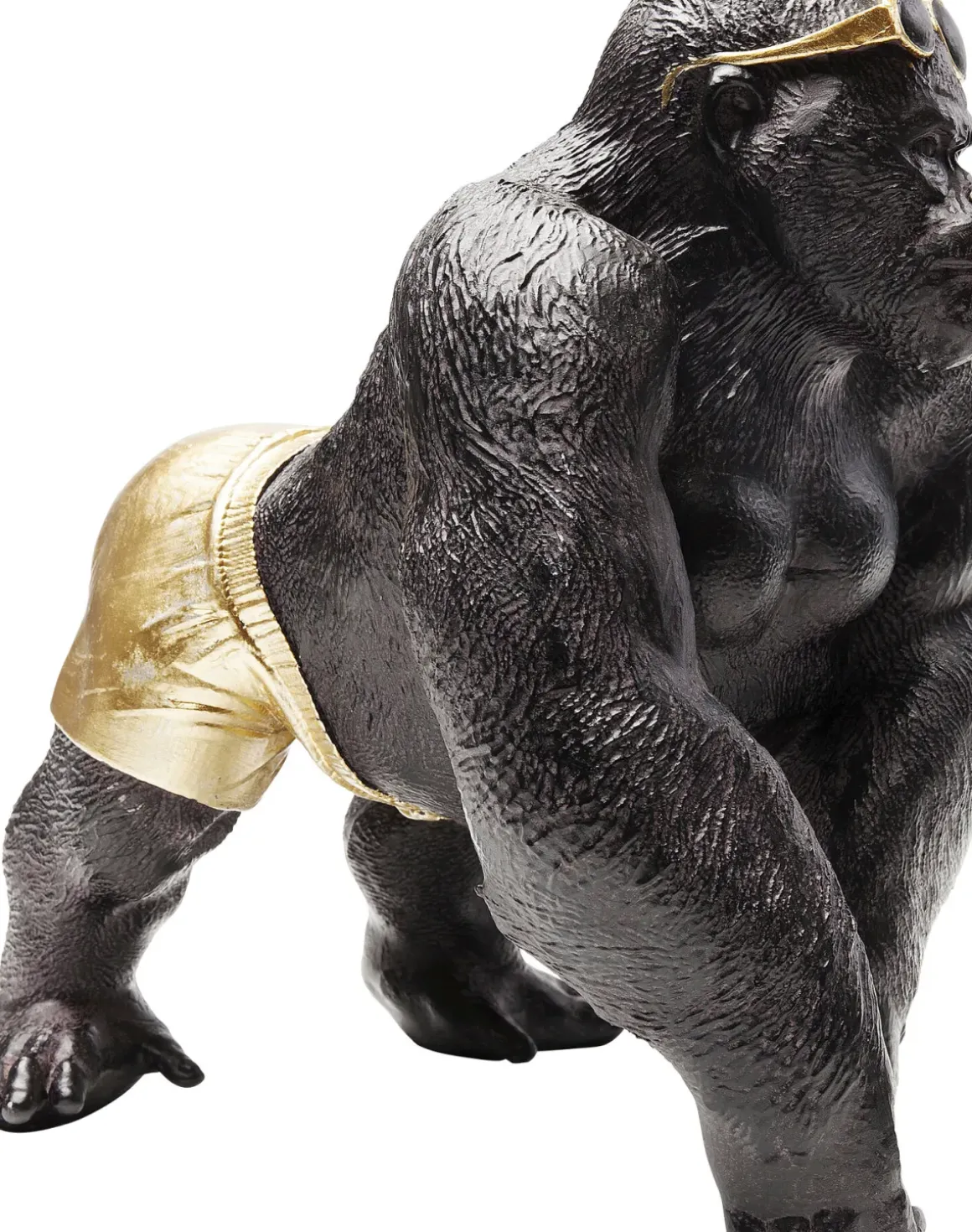 Skulptur Monkey Beach - Dekor Gorilla, 30cm - KARE Design