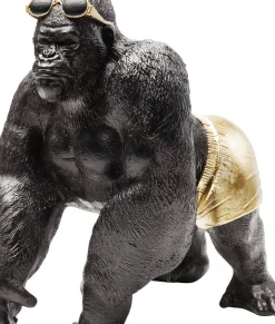Skulptur Monkey Beach - Dekor Gorilla, 30cm - KARE Design
