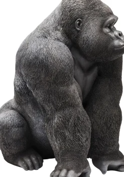 Skulptur Monkey Gorilla Front, 107cm - KARE Design