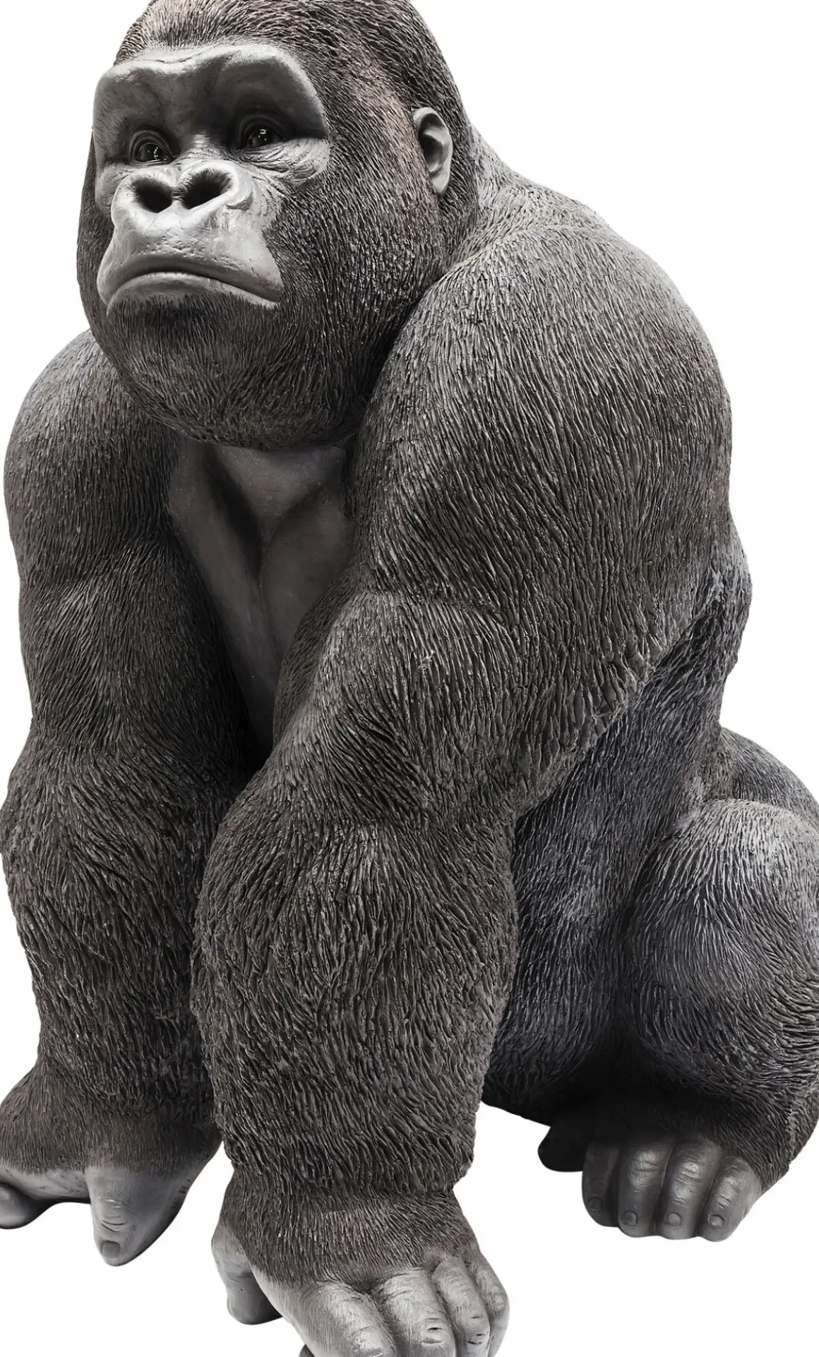 Skulptur Monkey Gorilla Front, 107cm - KARE Design