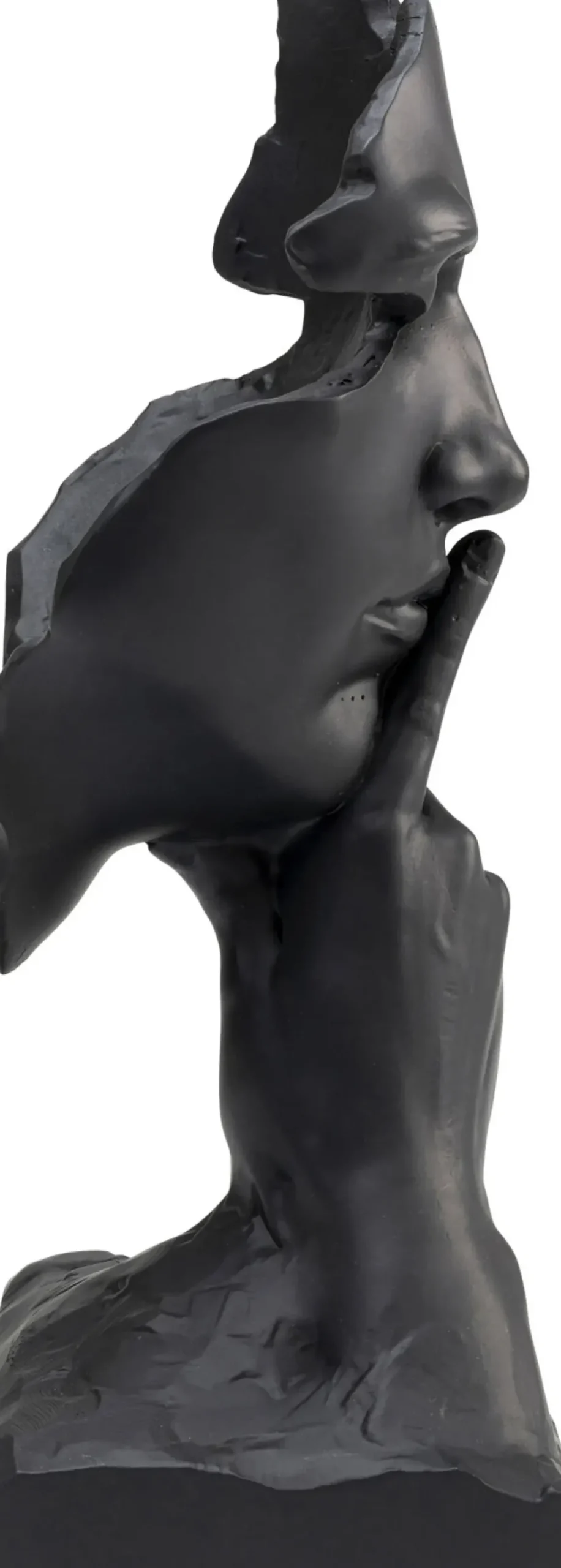 Skulptur Quiet Face - Svart, 31cm - KARE Design