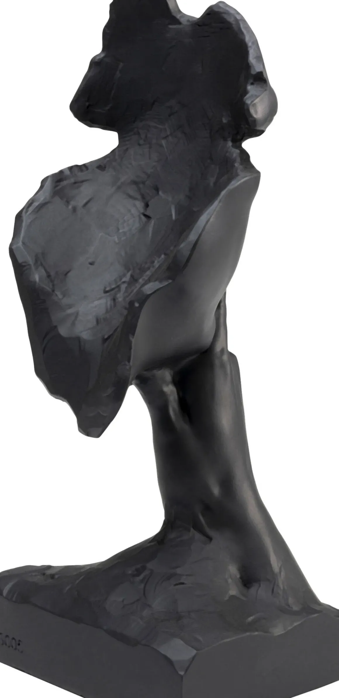 Skulptur Quiet Face - Svart, 31cm - KARE Design