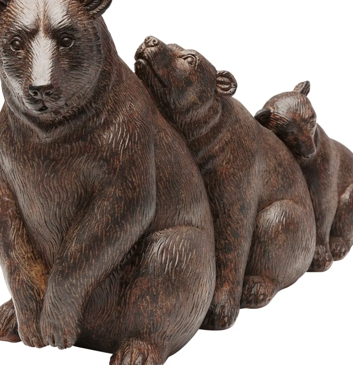 Skulptur Relaxed Bear Family - Dekor Björn - KARE Design
