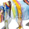 Skulptur Rhino - Noshörning, flerfärgad, 26cm - KARE Design