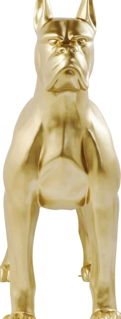 Skulptur Staty Toto - Dekor XL Guld Hund, 190cm - KARE Design