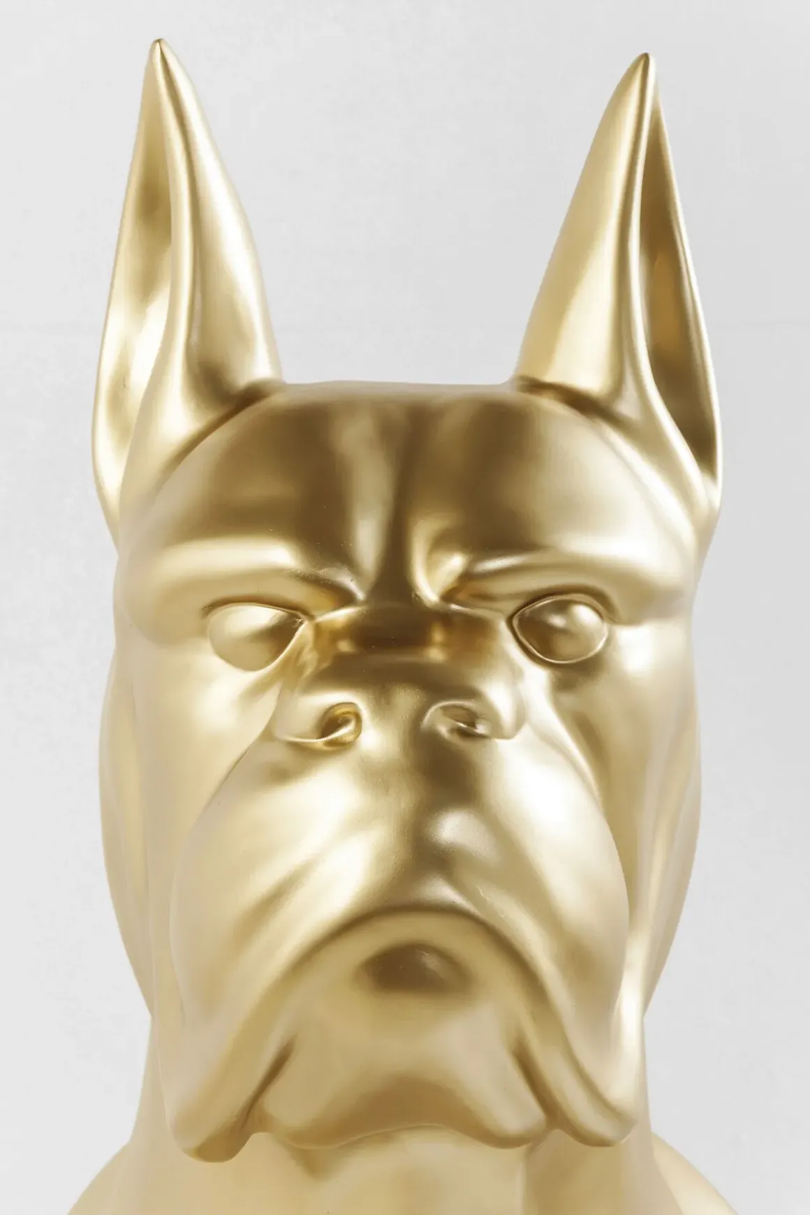 Skulptur Staty Toto - Dekor XL Guld Hund, 190cm - KARE Design