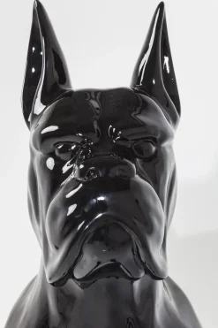 Skulptur Staty Toto - Dekor XL Svart Hund, 190cm - KARE Design