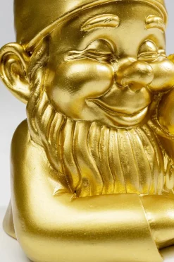 Skulptur Tomte - Guld, 21cm - KARE Design