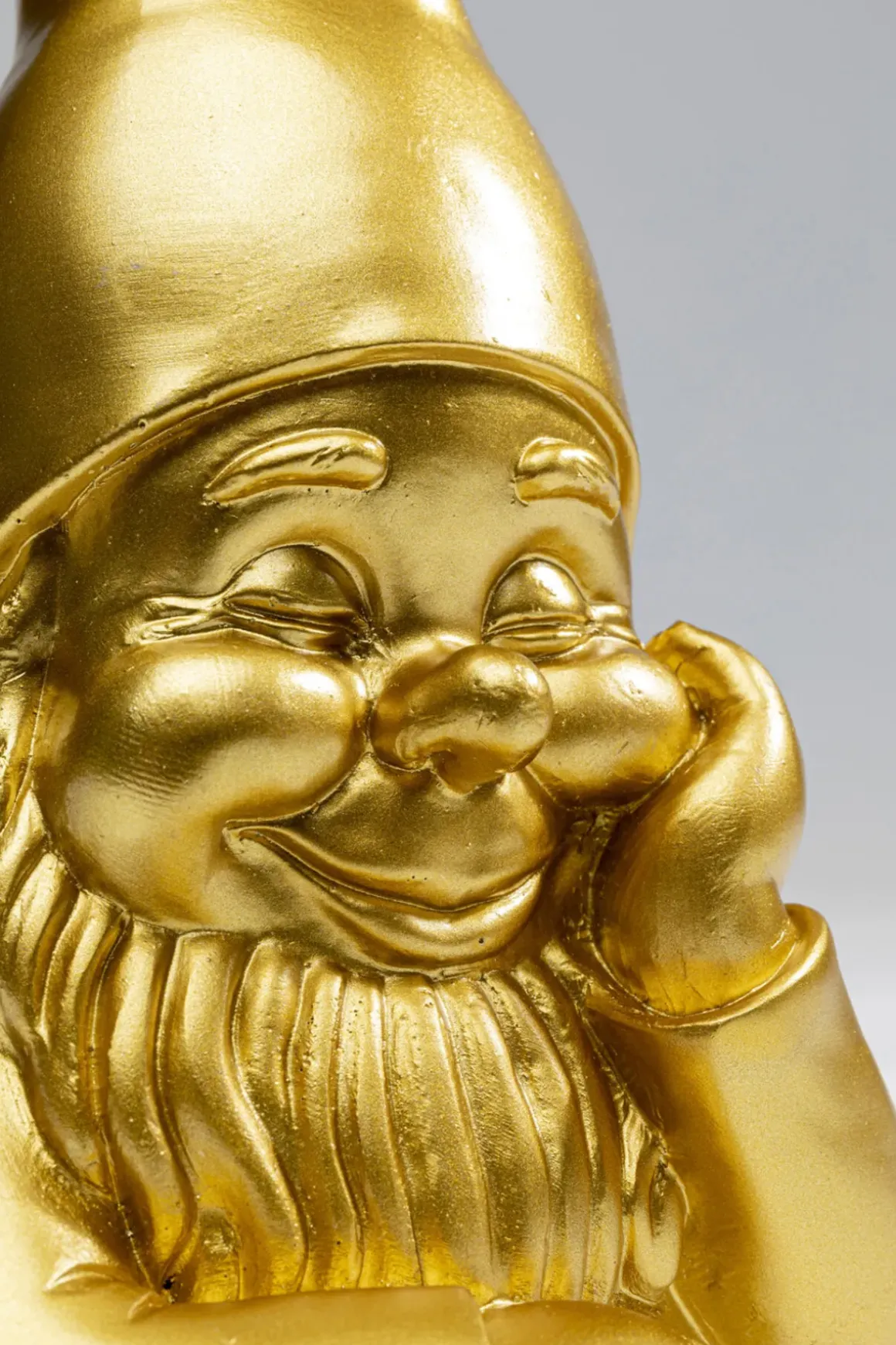 Skulptur Tomte - Guld, 21cm - KARE Design