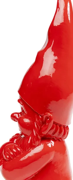 Skulptur Tomte - Röd, 21cm - KARE Design