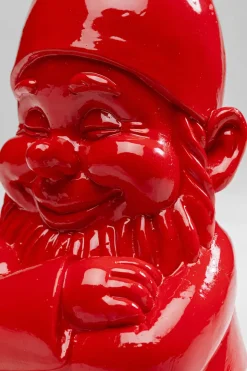 Skulptur Tomte - Röd, 21cm - KARE Design