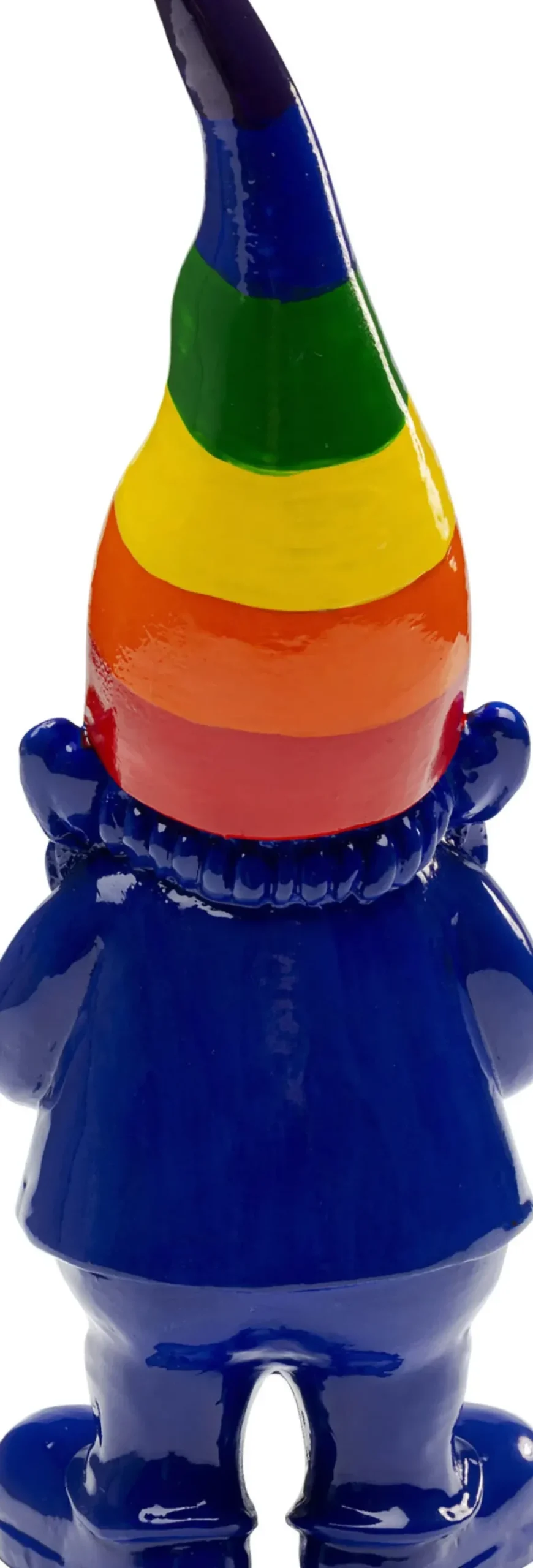 Skulptur Tomte Standing - Blå/Rainbow, 21cm - KARE Design