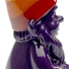 Skulptur Tomte Standing - Lila/Rainbow, 11cm - KARE Design