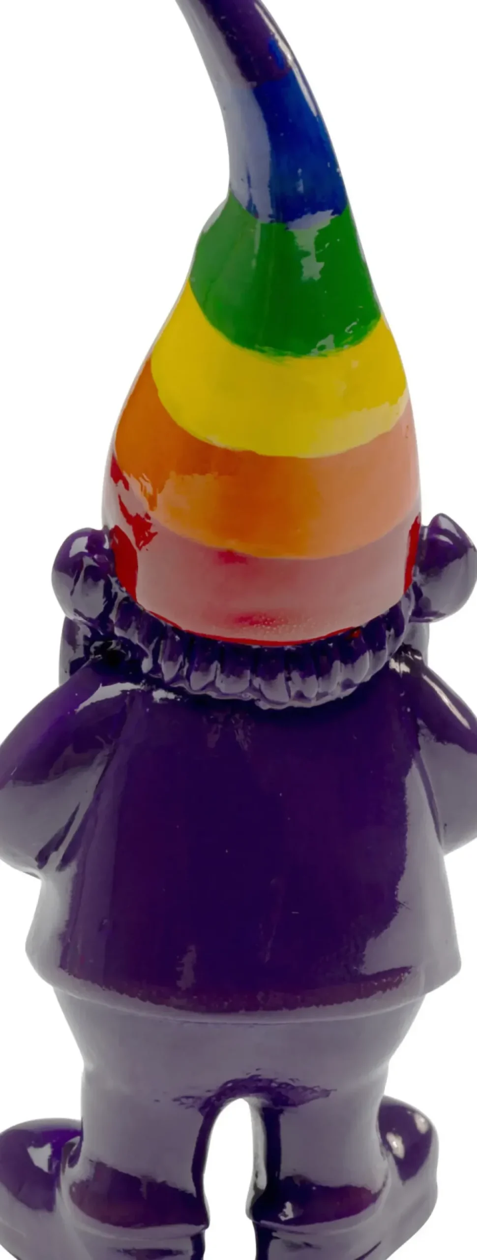 Skulptur Tomte Standing - Lila/Rainbow, 11cm - KARE Design