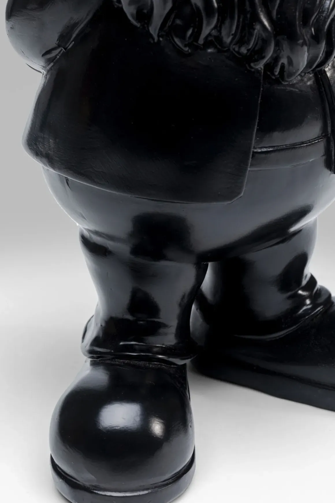 Skulptur Tomte Standing - Svart/Guld, 30cm - KARE Design