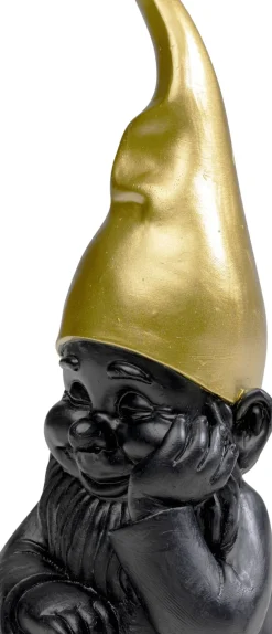 Skulptur Tomte - Svart, 21cm - KARE Design